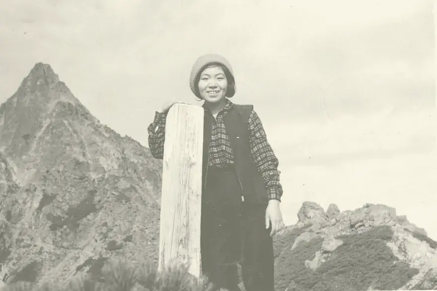 Junko Tabei, Japanese mountaineer, the first woman to summit Everest.
